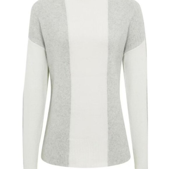 Reiss grey and white soft sweater size S - Picture 3 of 10